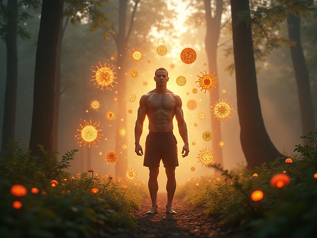 Modulazione Immunitaria Completa Naturalmente Per Gli Uomini