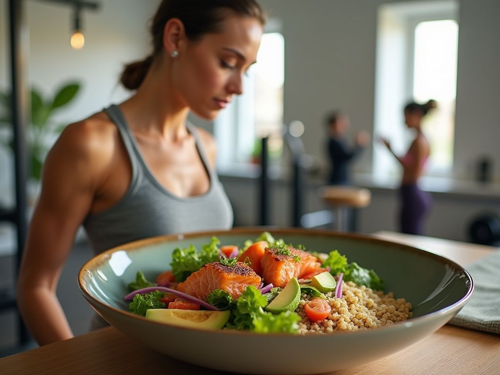 Preparazione Di Pasti Sani Per Over 30 Con Routine Di Esercizi