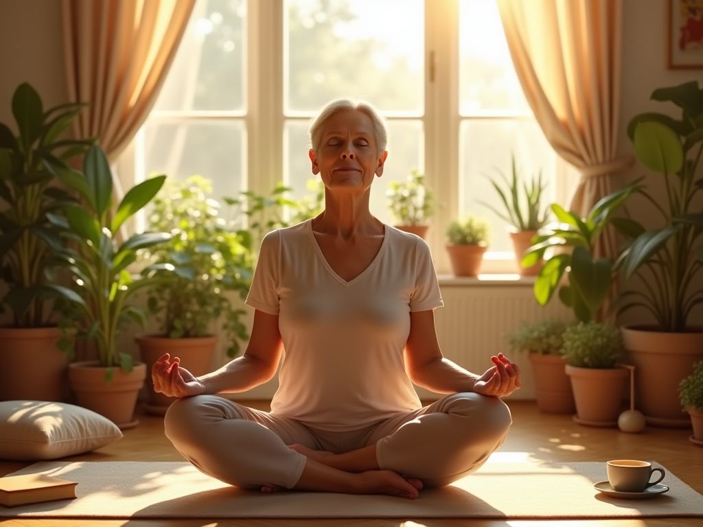 Aumento Del Metabolismo: A Casa Per Gli Over 50 Con La Gestione Dello Stress