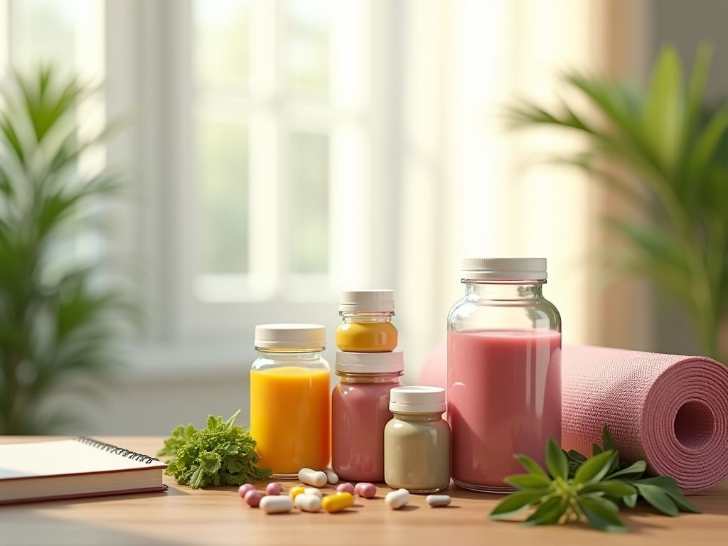 Stack Di Integratori Rinfrescato Per Il Risveglio Definitivo