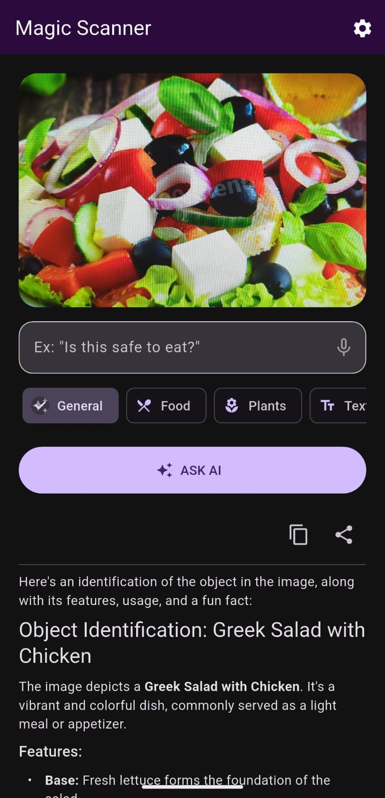 Magic Scanner Interface